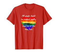 Load image into Gallery viewer, LGBT Pride Month 2019 T-Shirt LGBT Awareness Month Gift Tee
