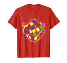Load image into Gallery viewer, Rubik Cube Math T shirts
