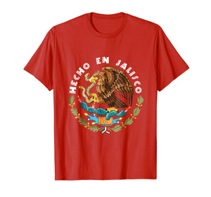 Hecho En Jalisco Shirt : Camisa De Mexico Mexican Flag Crest