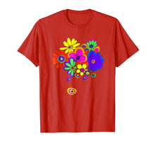 Load image into Gallery viewer, 60s &amp; 70s Retro Flower Power T Shirt
