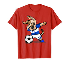 Load image into Gallery viewer, Dog Dabbing Honduras Soccer Jersey Shirt Honduran Football
