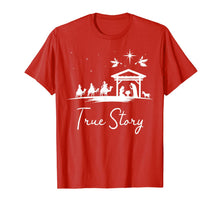 Load image into Gallery viewer, Christmas Nativity Shirt True Story Nativity Scene Gifts T-Shirt
