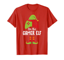 Load image into Gallery viewer, I'm The Gamer Elf T-Shirt Funny Christmas Gamer Kid Boy Gift T-Shirt
