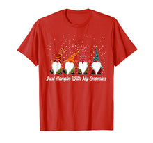 Load image into Gallery viewer, Hanging With My Gnomies Funny Christmas Costume T-Shirt
