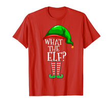 Load image into Gallery viewer, What The Elf Group Matching Family Christmas Gift Outfit  T-Shirt
