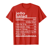 Load image into Gallery viewer, Jello Salad Nutrition Facts Funny Thanksgiving Christmas T-Shirt
