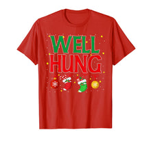 Load image into Gallery viewer, Well Hung Christmas Stocking - Offensive Inappropriate Gift T-Shirt
