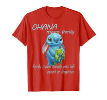 Load image into Gallery viewer, ohana stitch for fans T-Shirt
