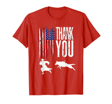 Load image into Gallery viewer, Zero Bark Thirty Thank Hero Dog T-Shirt
