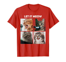 Load image into Gallery viewer, Cats, Let It Meow T-Shirt-450605

