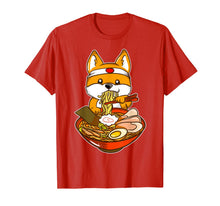 Load image into Gallery viewer, Kawaii Japanese Anime Shiba Inu Ramen T-Shirt
