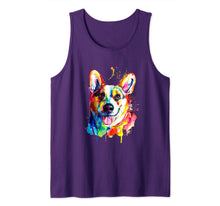 Load image into Gallery viewer, Corgi Artistic Funny Dog Breed - Corgi T-Shirt Gift Kids Tank Top
