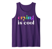 Load image into Gallery viewer, Crying is Cool Tank Top
