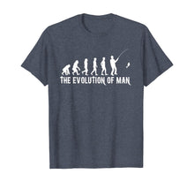 Load image into Gallery viewer, THE EVOLUTION OF FISHERMEN OR MEN FUNNY FISHING LOVER GIFT T-Shirt
