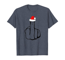 Load image into Gallery viewer, Middle Finger Jolly As Fuck Adult Joke Offensive Christmas T-Shirt
