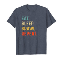 Load image into Gallery viewer, Eat Sleep Brawl Repeat Gamer T-Shirt-260793
