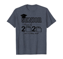 Load image into Gallery viewer, Senior Class of 2020 Shit Is Gettin' Real Graduate T-Shirt-79634
