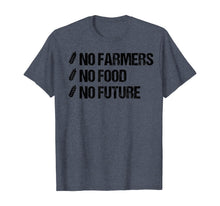 Load image into Gallery viewer, No Farmers No Food No Future Farm Agricultural T-Shirt
