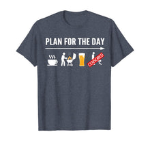 Load image into Gallery viewer, Funny BBQ Shirts For Men Coffee, Grilling, Beer Adult Humor T-Shirt
