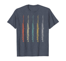 Load image into Gallery viewer, Fun Retro Flute Vintage Instrument T-Shirt
