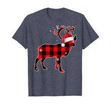 Load image into Gallery viewer, Moose Red Buffalo Plaid Christmas Matching Family Xmas Gift T-Shirt

