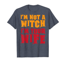 Load image into Gallery viewer, I'm Not A Witch Funny Halloween Couples Costume Shirt T-Shirt

