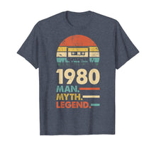 Load image into Gallery viewer, Vintage 1980 Made in 1980 40th birthday 40 years old Gift T-Shirt-356317
