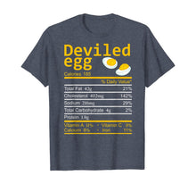 Load image into Gallery viewer, Deviled Egg Nutrition Facts Thanksgiving Costume Christmas T-Shirt

