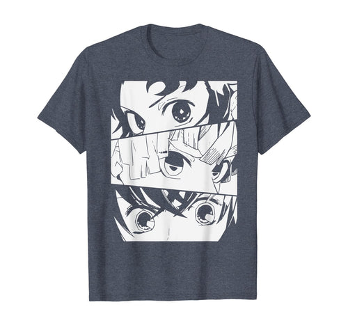 Inosuke Zenitsu Tanjirou no Yaiba Anime Demon Slayer T-Shirt