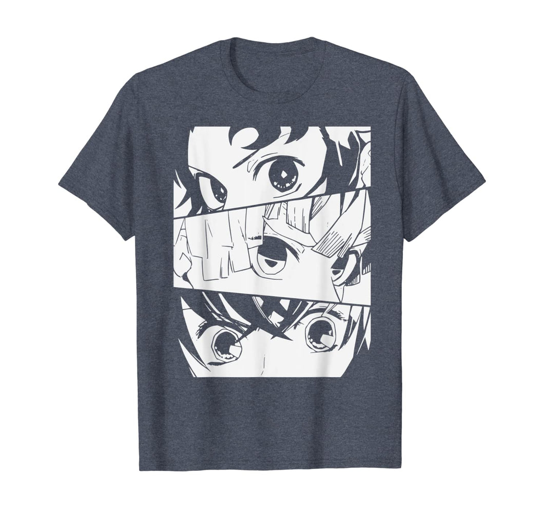 Inosuke Zenitsu Tanjirou no Yaiba Anime Demon Slayer T-Shirt