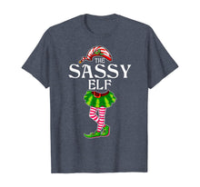 Load image into Gallery viewer, The Sassy Elf Christmas Matching Family Group T-Shirt
