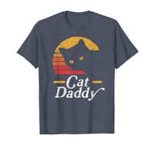 Load image into Gallery viewer, Cat Daddy Vintage Eighties Style Cat Retro Distressed  T-Shirt
