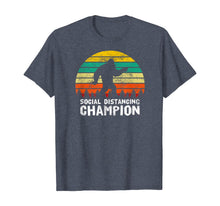 Load image into Gallery viewer, Social Distancing Champion Funny Bigfoot Vintage Retro T-Shirt-380949
