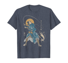 Load image into Gallery viewer, FISHING SAMURAI NO.3 Funny samurai fishing lover gift T-Shirt
