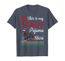 Load image into Gallery viewer, This Is My Christmas Pajama Shirt - Miniature Dachsund Santa T-Shirt
