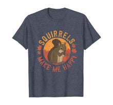 Load image into Gallery viewer, Squirrels Make Me Happy - Vintage Squirrel T-Shirt
