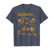Load image into Gallery viewer, Harry Slothwarts Funny Sloth Halloween Costume T-Shirt
