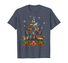 Load image into Gallery viewer, Horse Christmas Tree Lights Funny Horse Xmas Gift T-Shirt
