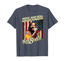 Load image into Gallery viewer, Graphic Bob shirt Seger Funny American Flag Retro Love Music T-Shirt
