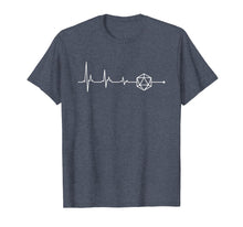 Load image into Gallery viewer, Minimalist D20 Dice Nerdy Dice Set Collector T-Shirt
