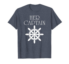 Load image into Gallery viewer, Mens Funny Cruise Her Captain His Anchor Couple Shirt

