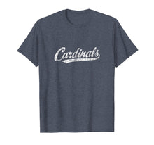 Load image into Gallery viewer, Cardinals Mascot T Shirt Vintage Sports Name Tee Design
