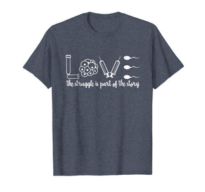 IVF T-shirt, Infertility T-shirt, IVF Mom & Dad