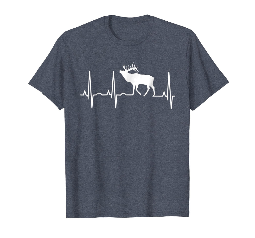 Elk Heartbeat Shirt - Best Elk Lover T-Shirt Men Women Kids