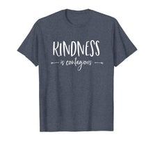 Load image into Gallery viewer, Cute kindness is contagious shirt - be kind t shirt
