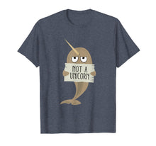 Load image into Gallery viewer, Narwhal T Shirt Not A Unicorn
