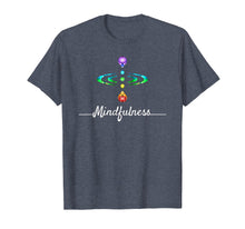 Load image into Gallery viewer, Womens Mindfulness T-Shirt Be Present in Moment Chakra Shirt
