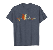 Load image into Gallery viewer, Vintage Drum Heartbeat T-shirt Funny Drummer Gift
