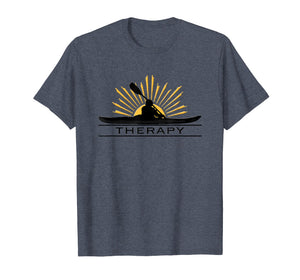Kayak THERAPY - I love Kayaking T shirt for Kayakers