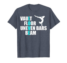 Load image into Gallery viewer, LOVE Gymnastics | Vault, Floor, Uneven Bars, Beam T-Shirt
